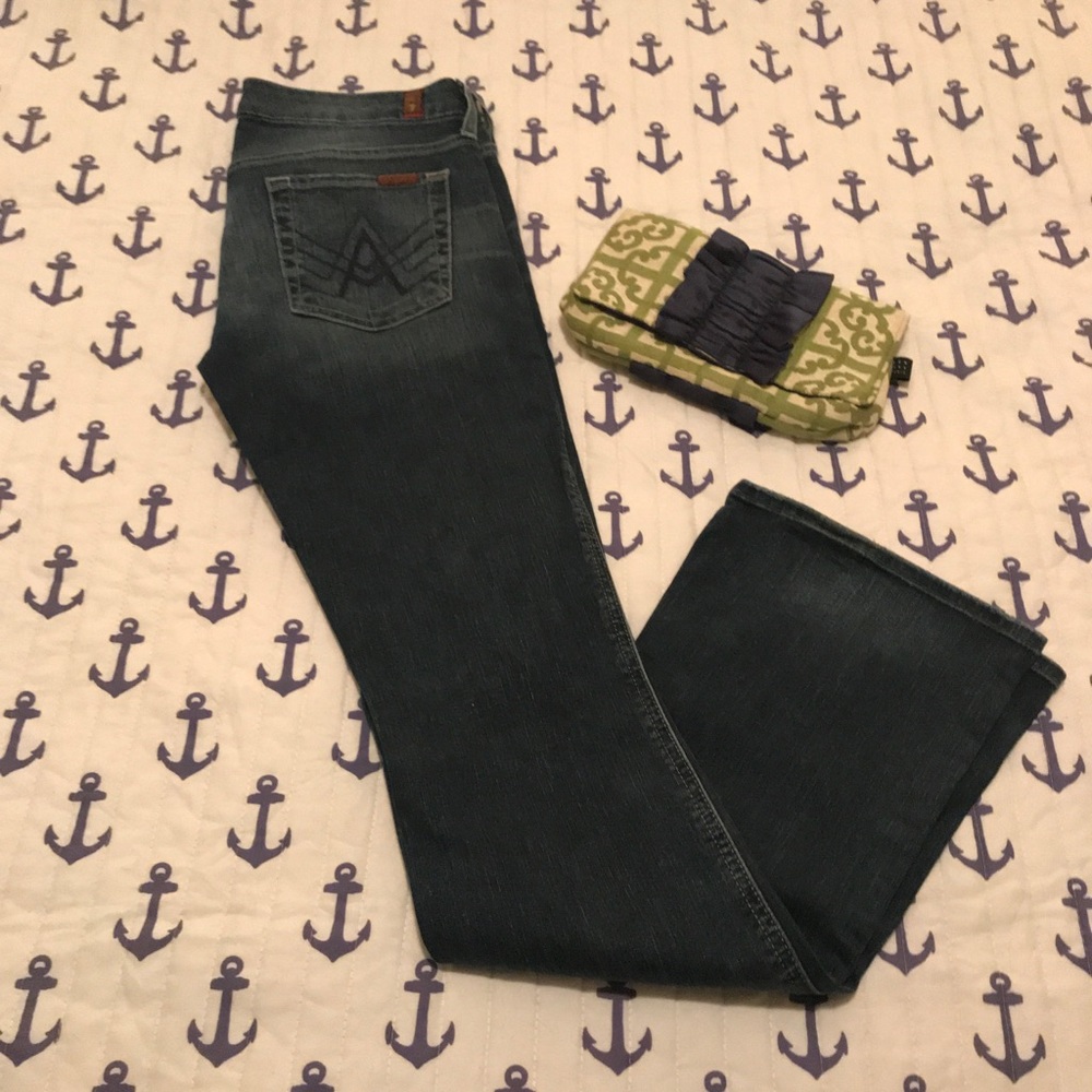 7 for all Mankind A Pocket Jeans - size 28 Flare
